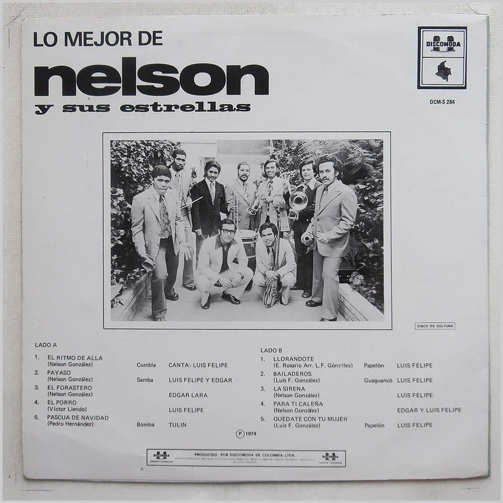 Nelson Y Sus Estrellas - Lo Mejor de Nelson y Sus Estrellas  (DCM-S 284) 