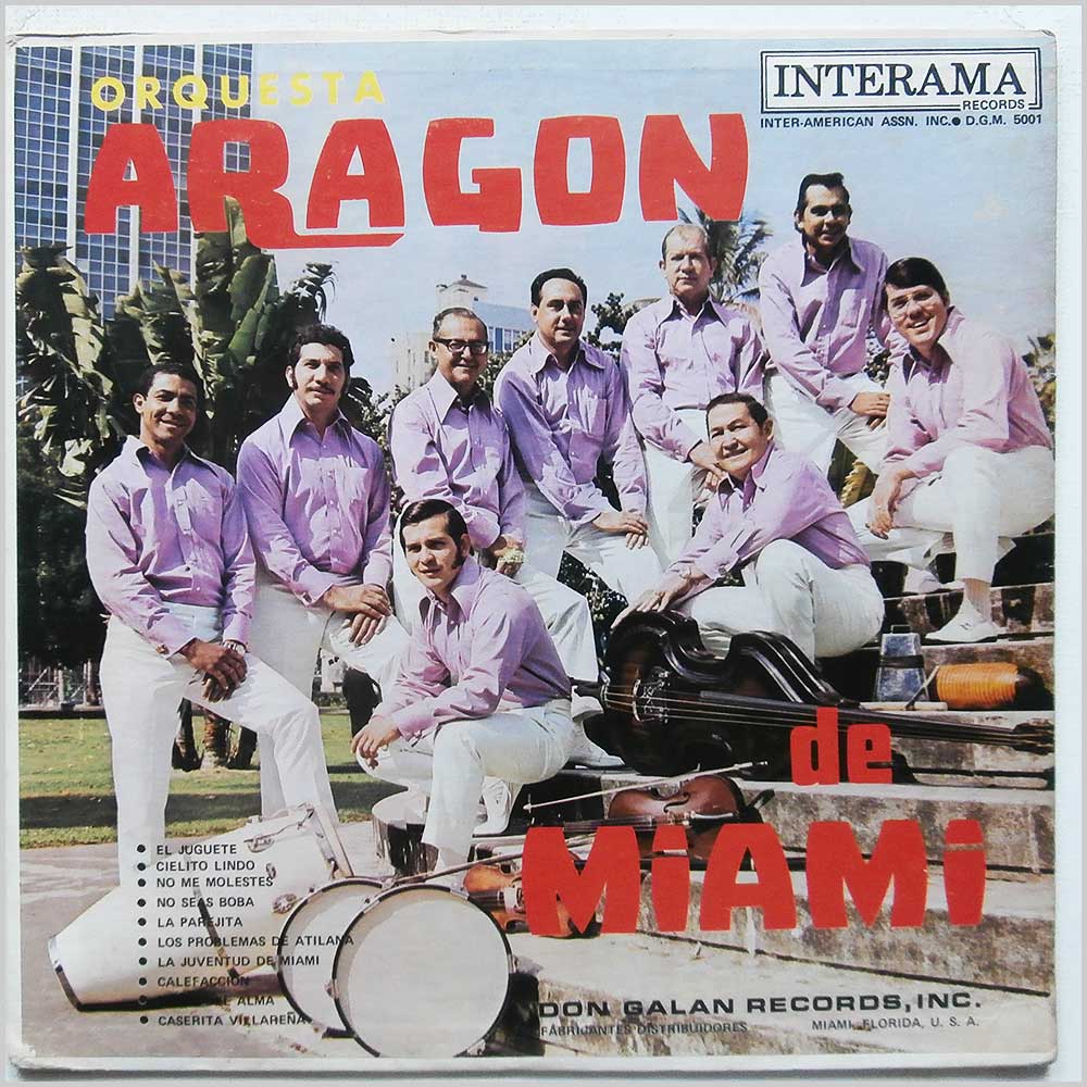 Orquesta Aragon De Miami - Orquesta Tipica Cubana Aragon De Miami  (D.G.M. 5001) 