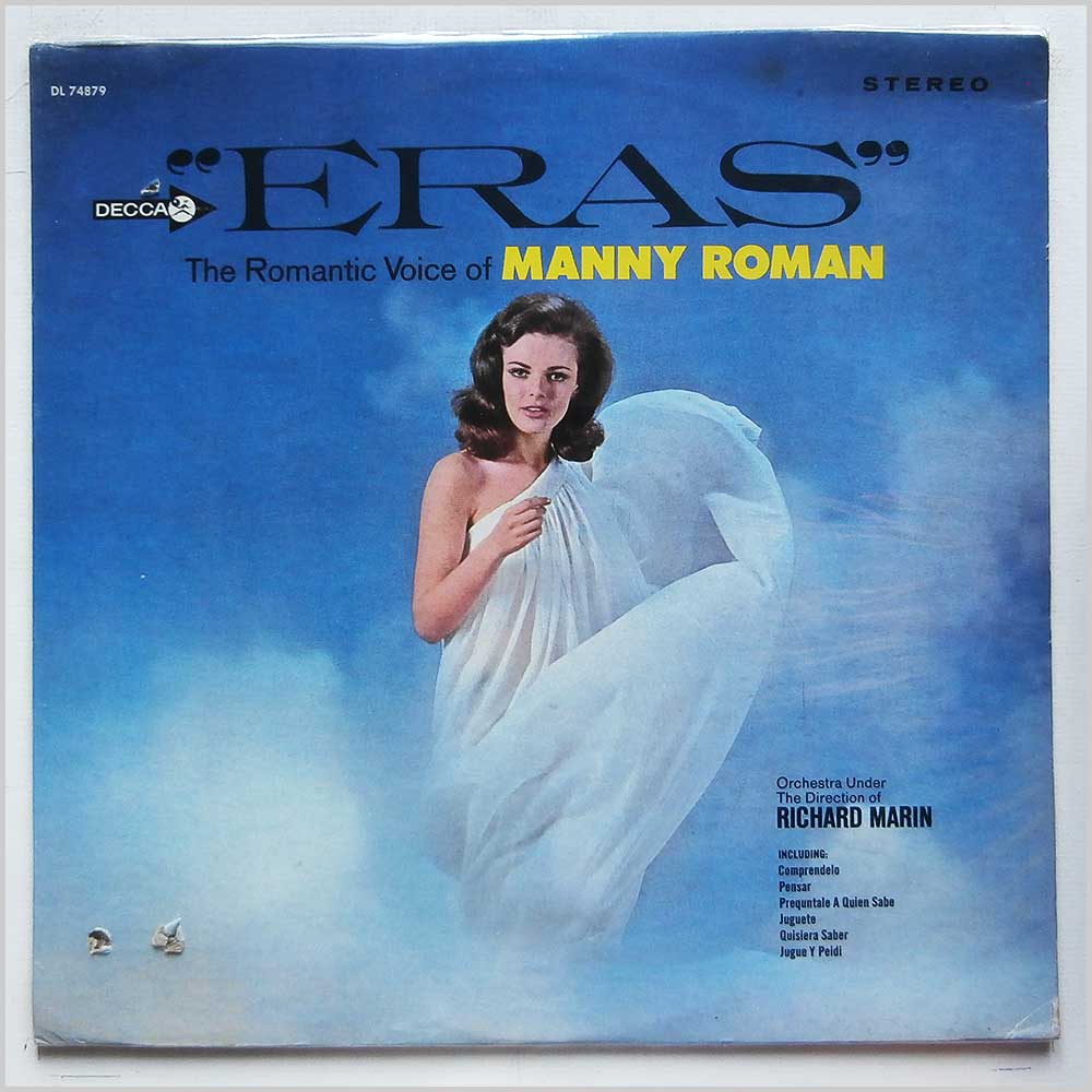 Manny Roman - Eras:  The Romantic Voice Of Manny Roman  (DL 74879) 
