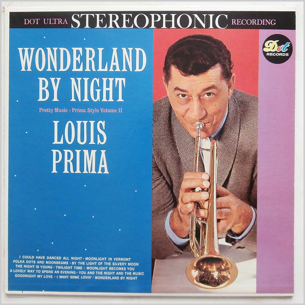 Louis Prima - Wonderland By Night: Pretty Music-Prima Style, Volume II  (DLP 25352) 