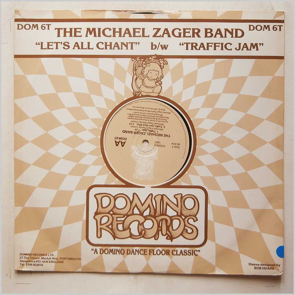 The Michael Zager Band - Let's All Chant, Traffic Jam  (DOM 6T) 