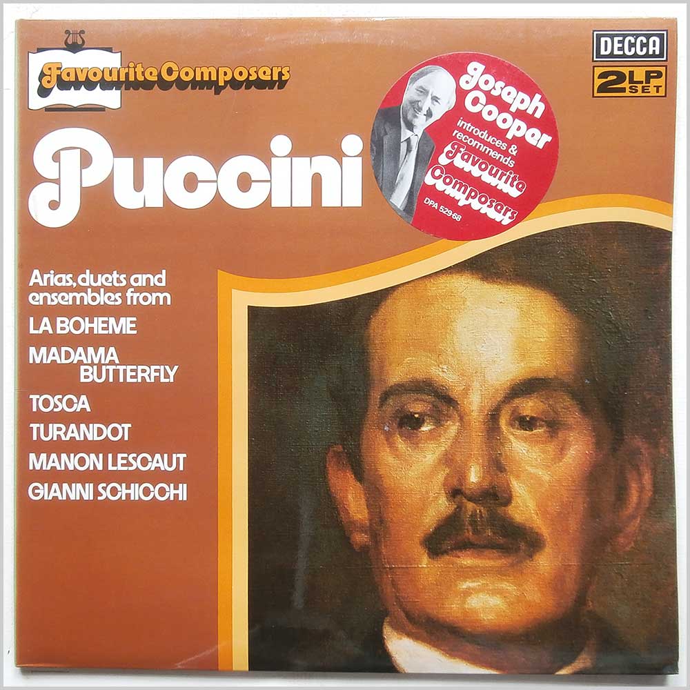 Various - Favourite Composers: Puccini  (DPA 533/4) 