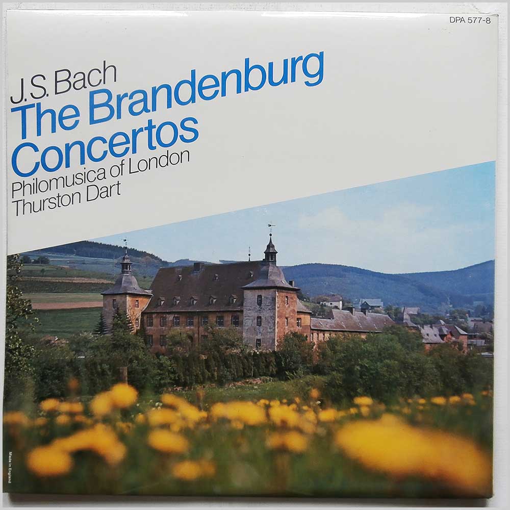 Thurston Dart, Philomusica Of London - J.S. Bach: The Brandenburg Concertos  (DPA 577-8) 