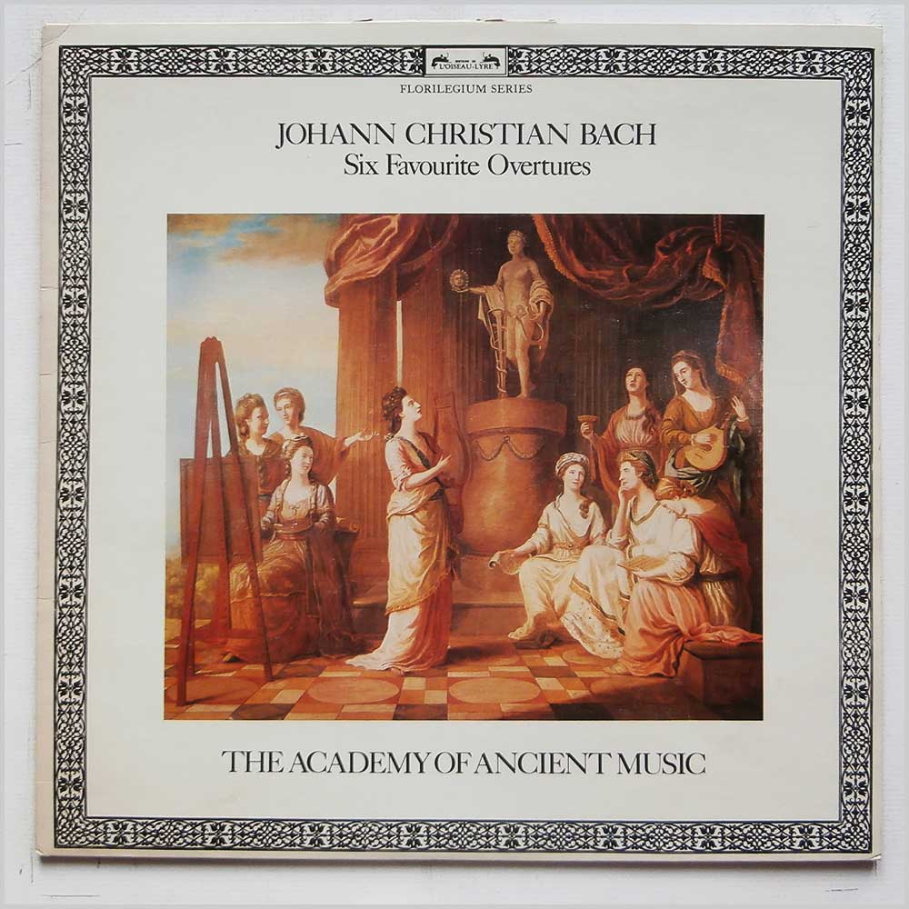 Christopher Hogwood, The Academy Of Ancient Music - Johann Christian Bach: Six Favourite Overtures  (DSLO 525) 
