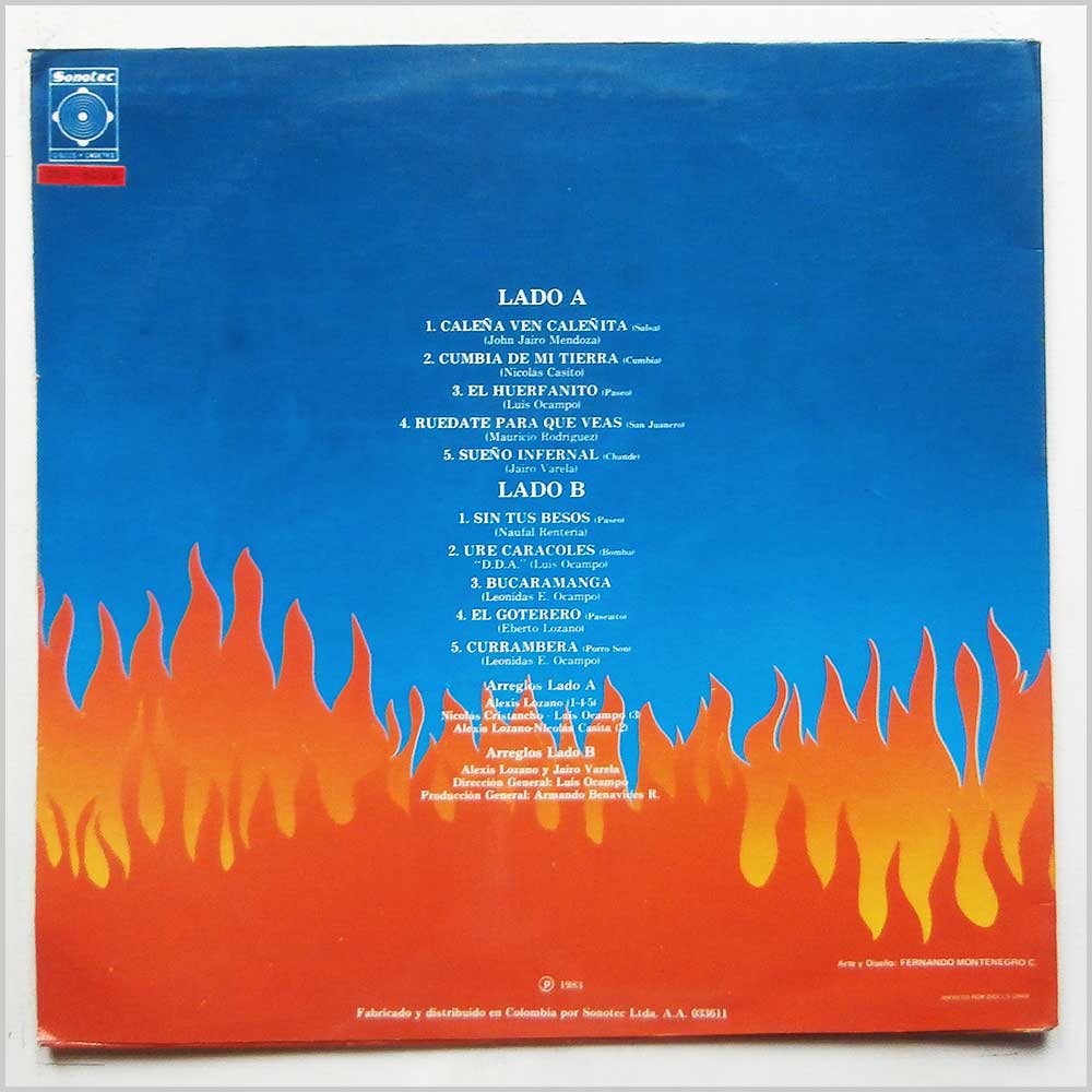 Orquesta Fuego - Ardiendo  (DSS-50173) 