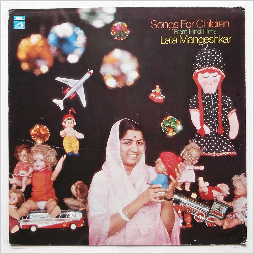 Lata Mangeshkar - Songs For Children From Hindi Films  (ECLP 5443) 
