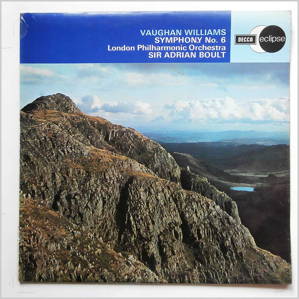 Sir Adrian Boult, London Philharmonic Orchestra - Vaughn Williams: Symphony No. 6  (ECS 602) 