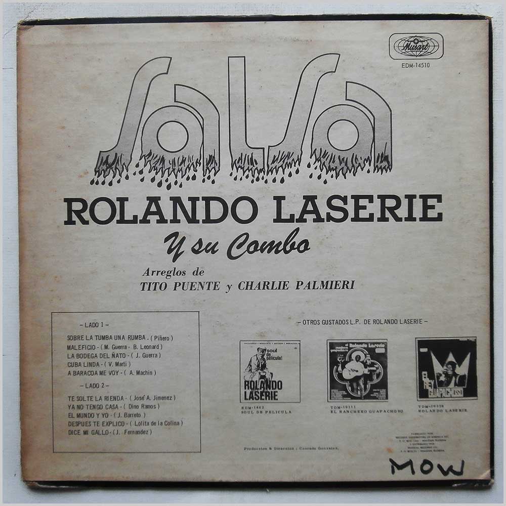 Rolando La'Serie Y Su Combo - Salsa Pelicula  (EDM-14510) 