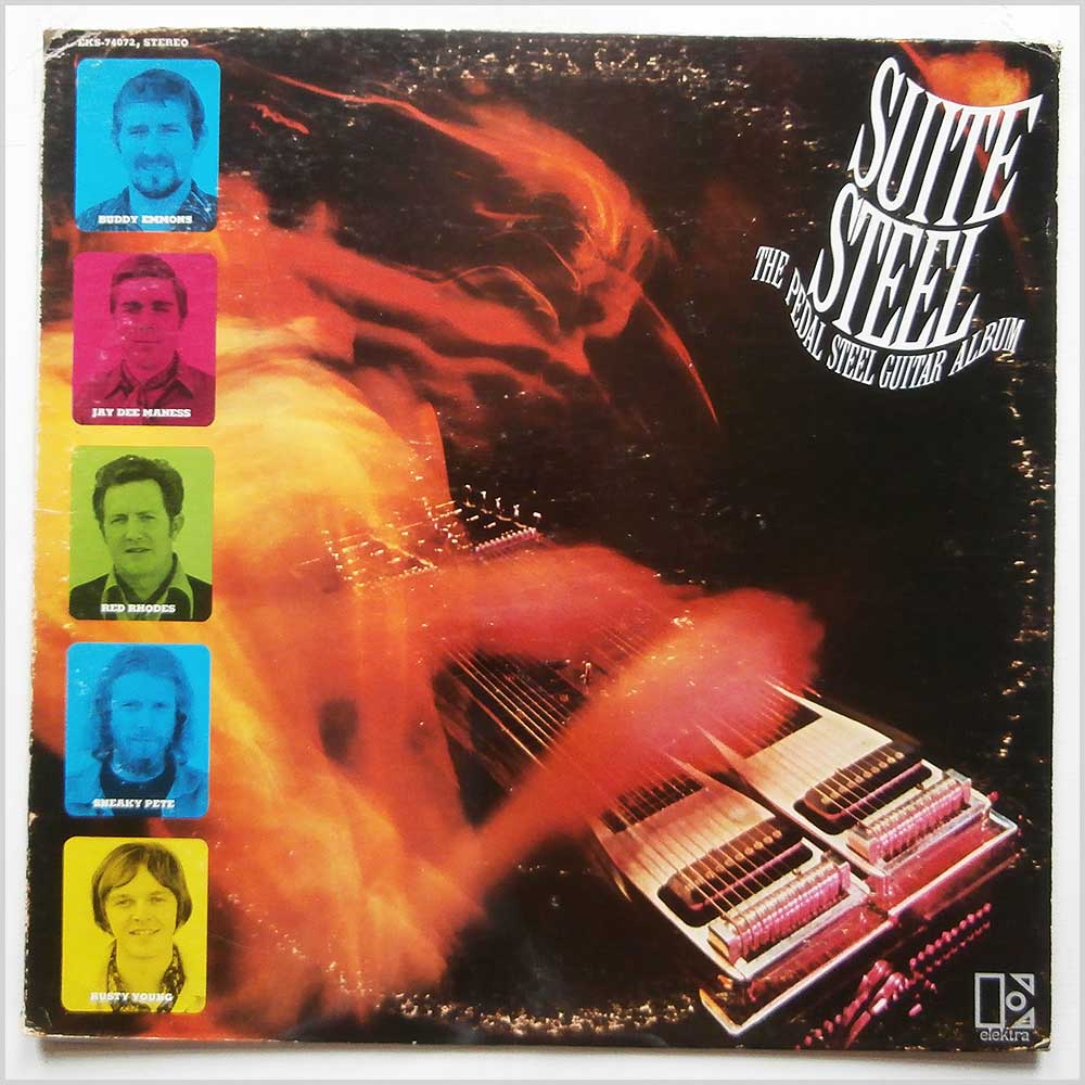 Buddy Emmons, Jay Dee Maness, Red Rhodes, Sneaky Pete, Rusty Young - Suite Steel: The Pedal Steel Guitar Album  (EKS-74072) 