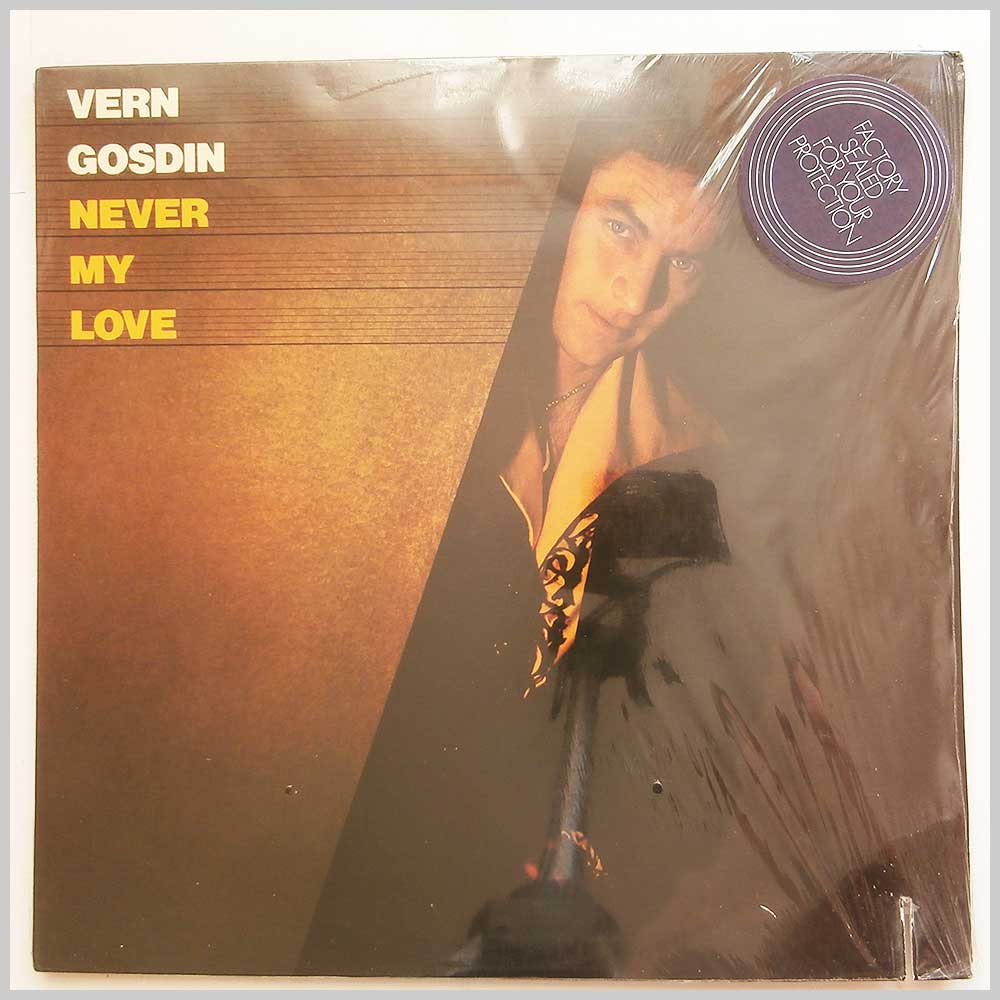 Vern Gosdin - Never My Love  (ELEKTRA 6E-124) 