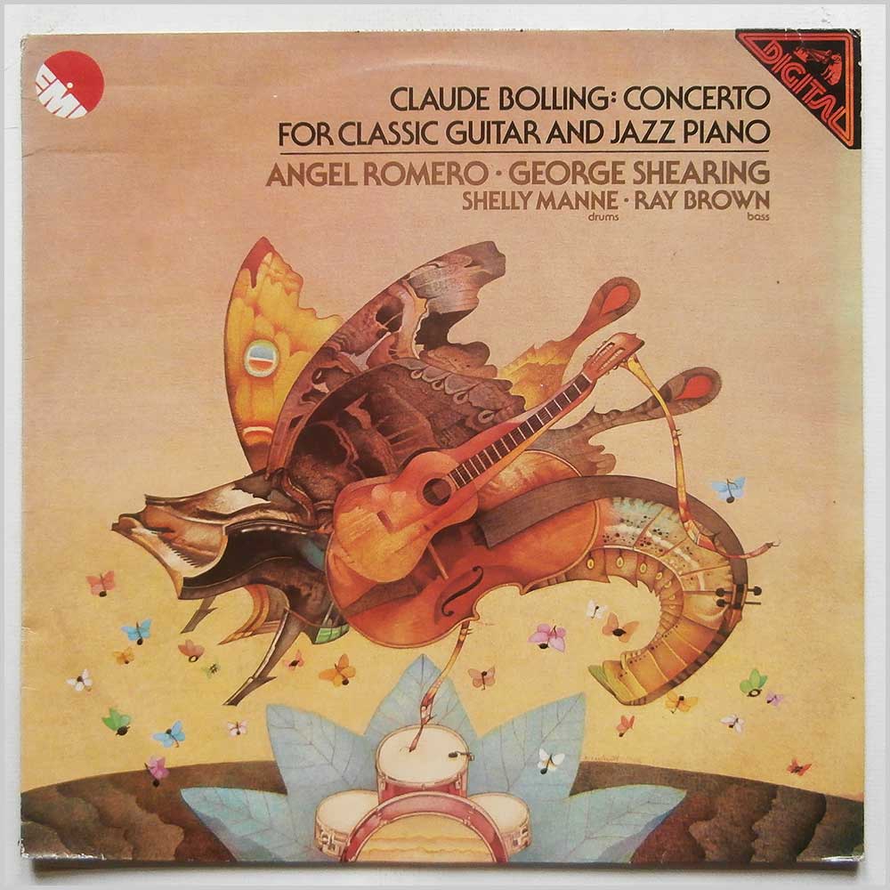 Angel Romero, George Shearing, Shelly Manne, Ray Brown - Claude Bolling: Concerto For Classic Guitar and Piano  (EMD 3555) 