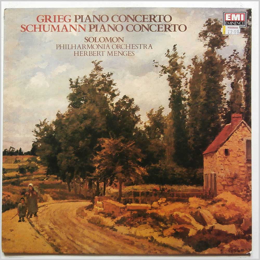 Solomon, Philharmonia Orchestra, Herbert Menges - Grieg: Piano Concerto, Schumann: Piano Concerto  (EMX 2002) 
