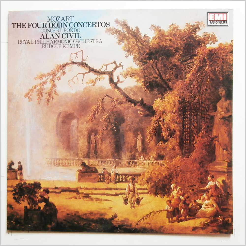 Alan Civil, Rudolf Kempe, Royal Philharmonic Orchestra - Mozart: The Four Horn Concertos, Concert Rondo  (EMX 2004) 