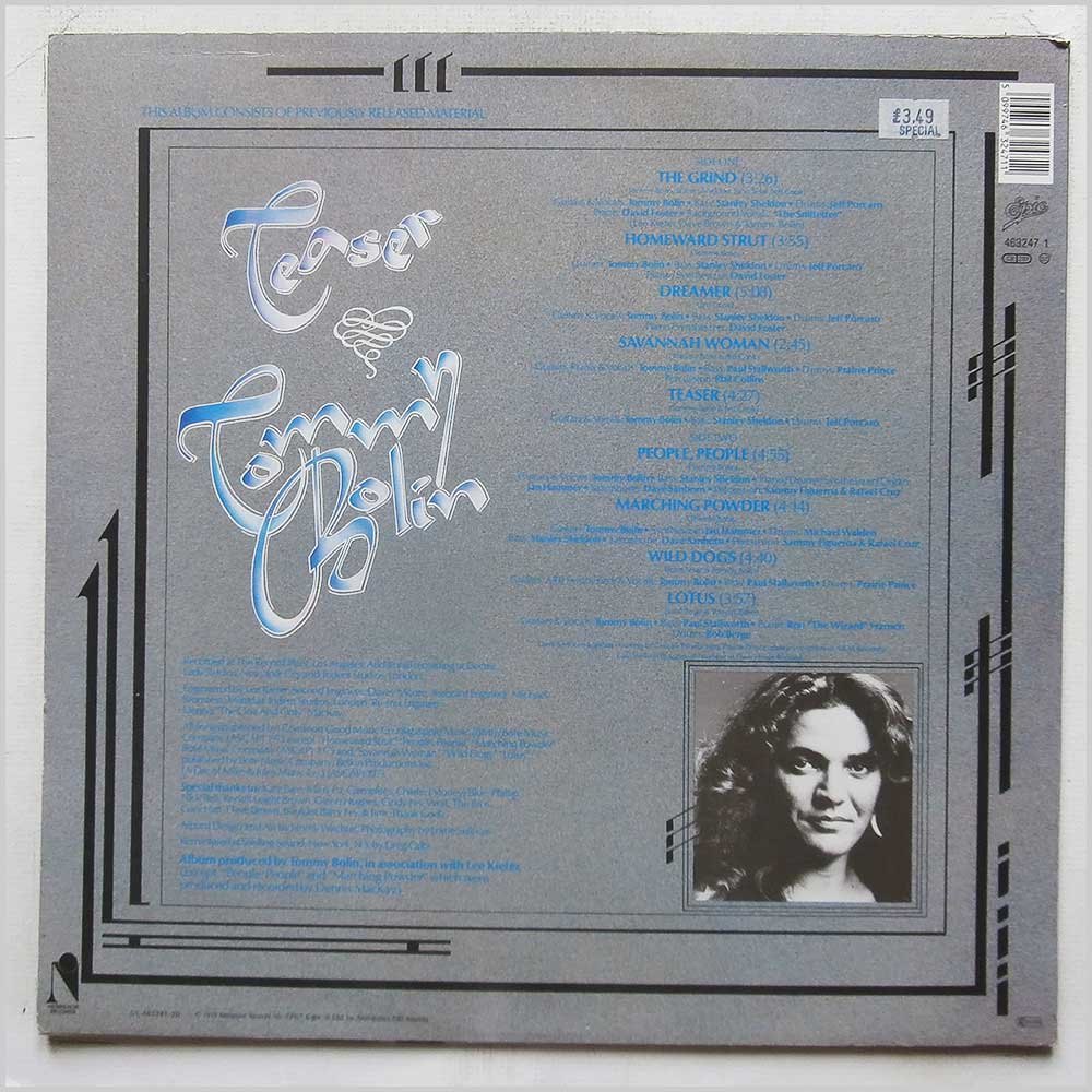 Tommy Bolin - Teaser  (EPC 463247 1) 