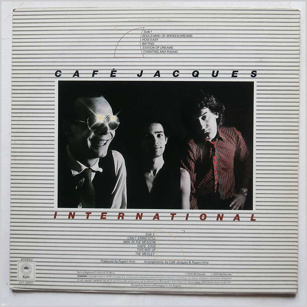 Cafe Jacques - Cafe Jacques International  (EPC 83042) 