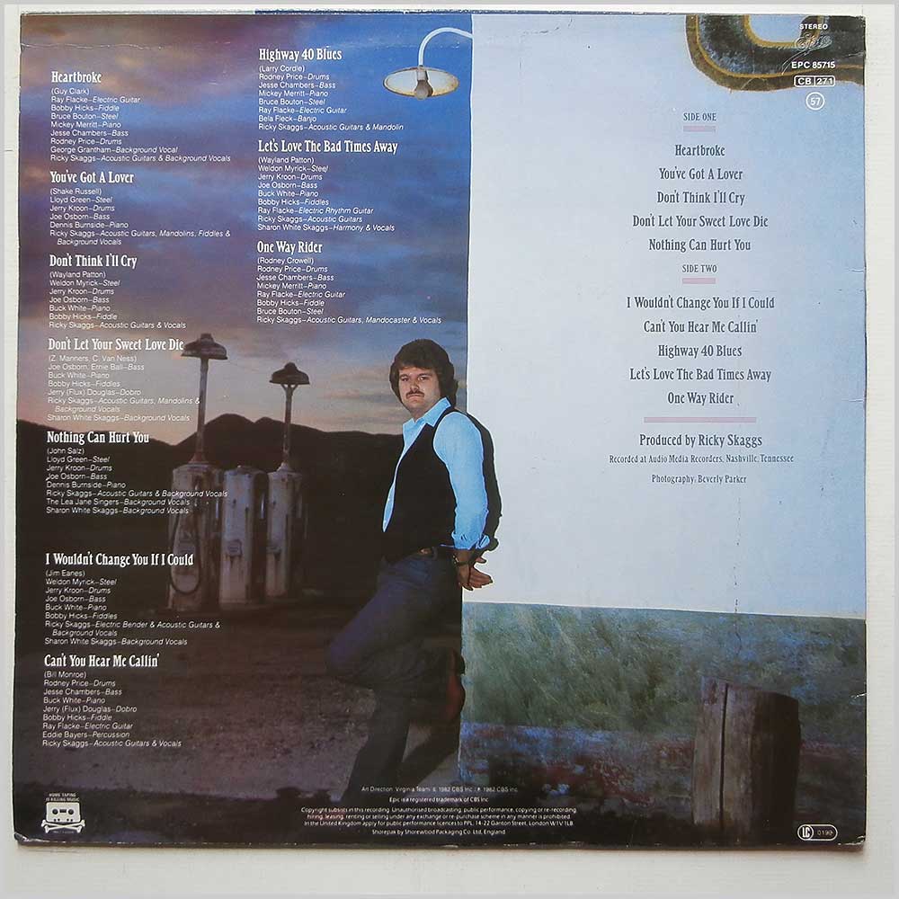 Ricky Skaggs - Highways and Heartaches  (EPC 85715) 