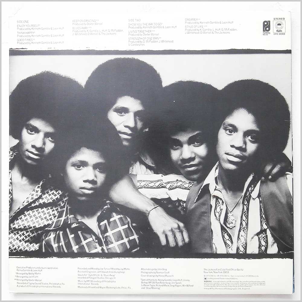 The Jacksons - The Jacksons  (EPC 86009) 