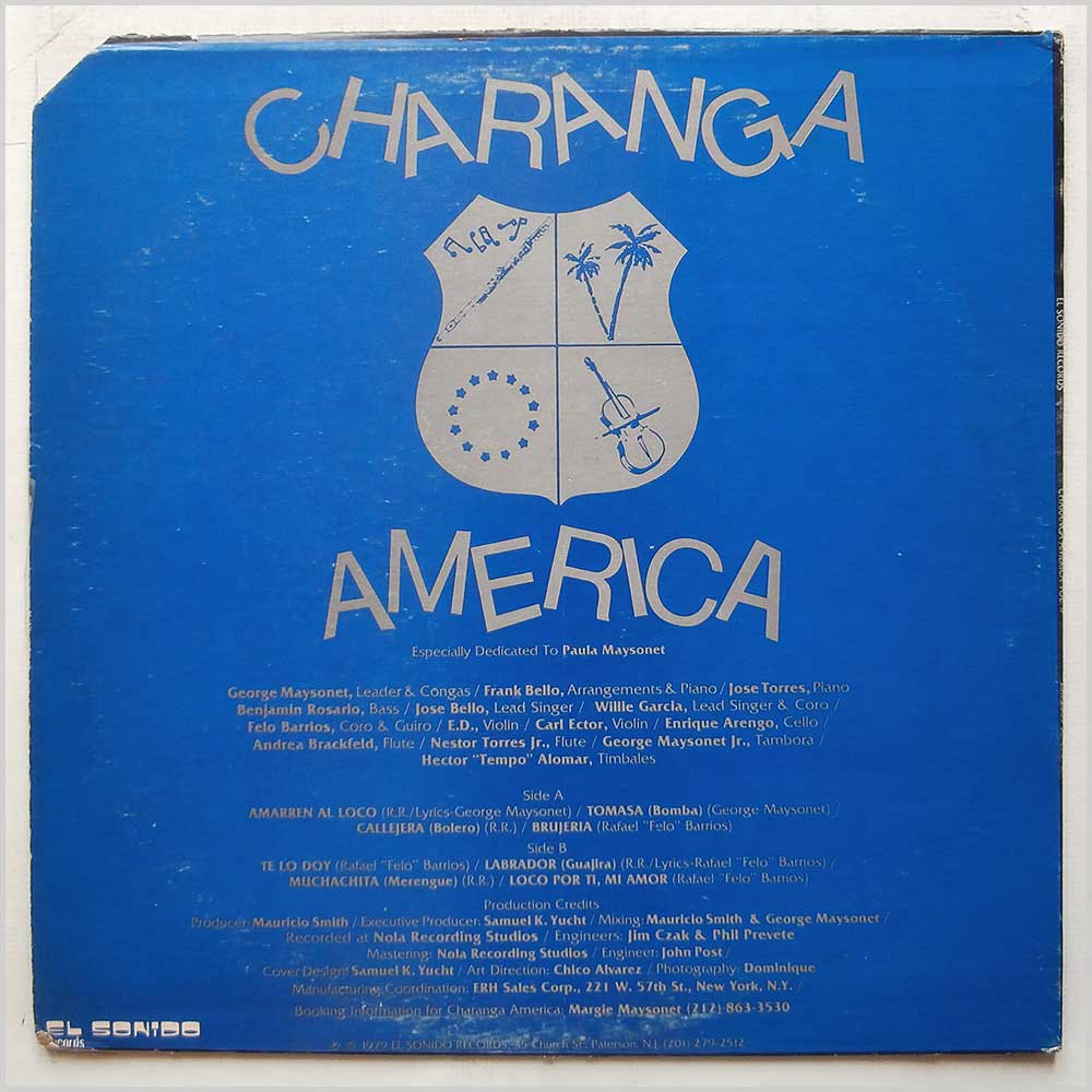 George Maysonet and Charanga - Charanga America Vol. II  (ESR 2085) 