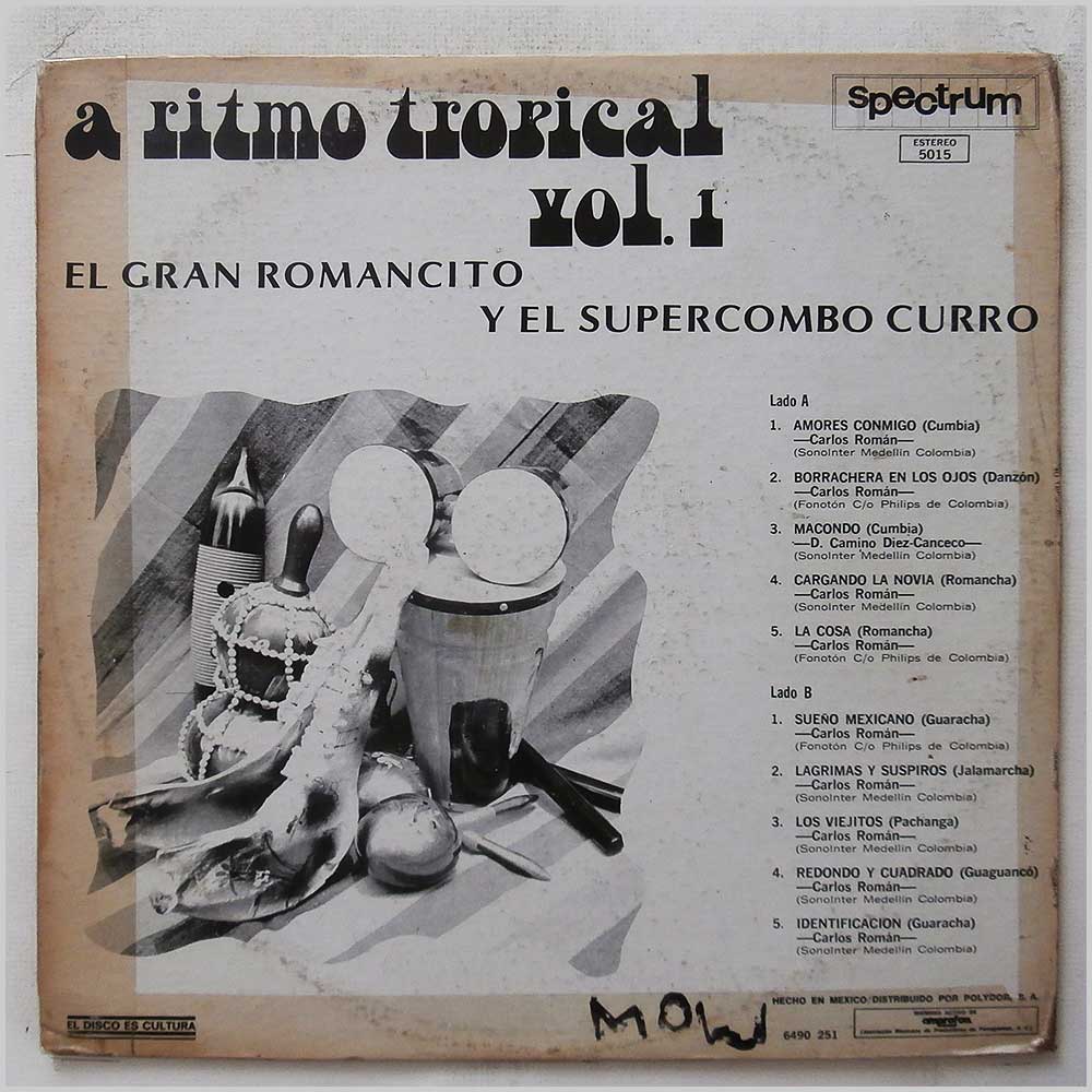 El Gran Romantico Y El Supercombo Curro - A Ritmo Tropical Vol.1  (ESTEREO 5015) 
