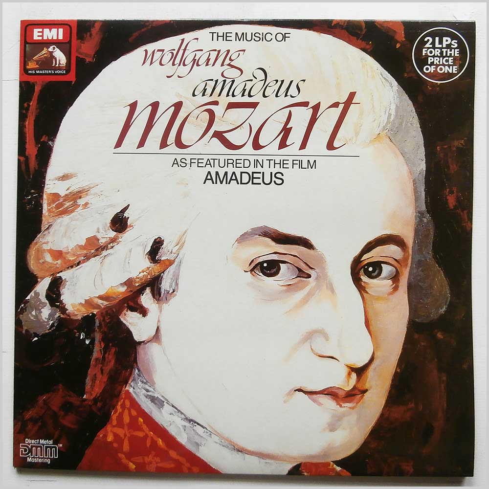 Various - Wolfgang Amadeus Mozart: The Music Of Wolfgang Amadeus Mozart as Featured in The Film Amadeus  (EX 29 0438 3) 