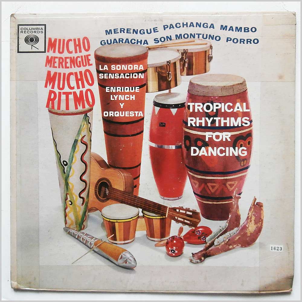 La Sonora Sensacion, Enrique Lynch Y Orquesta - Mucho Merengue Mucho Ritmo Tropical Rhythms For Dancing  (EX 5064) 