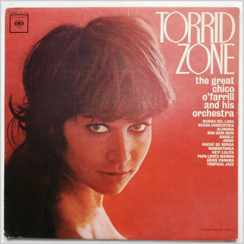 Chico O'Farrill and His Orchestra - Torrid Zone  (EX 5113) 