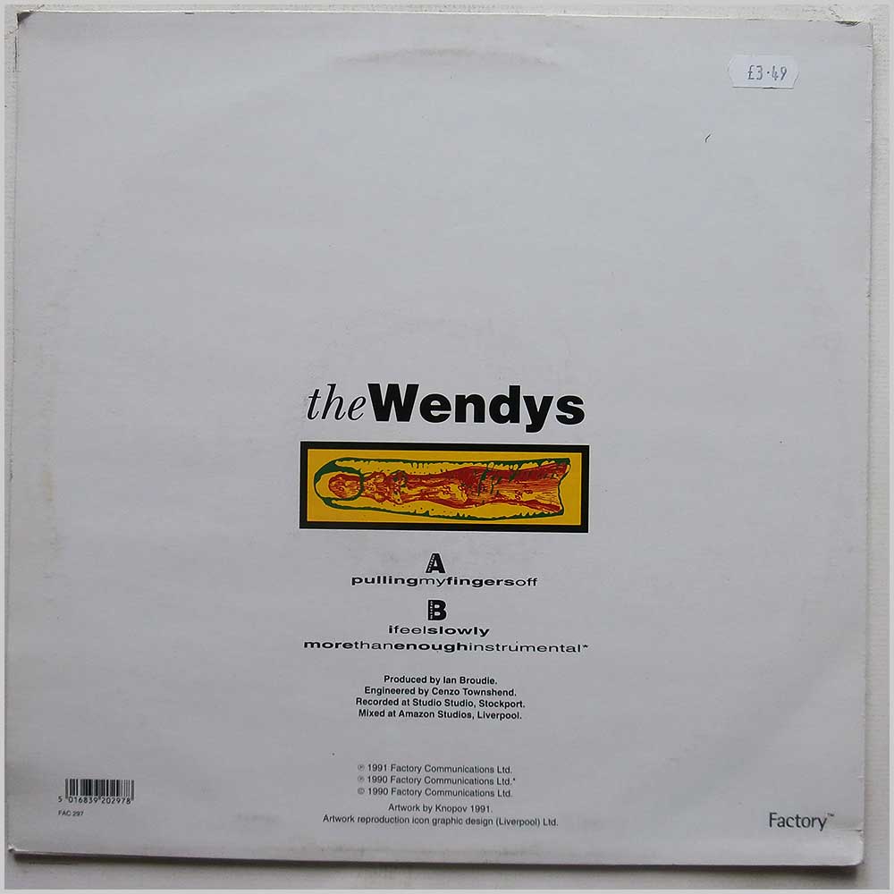 The Wendys - Pulling My Fingers Off  (FAC 297) 