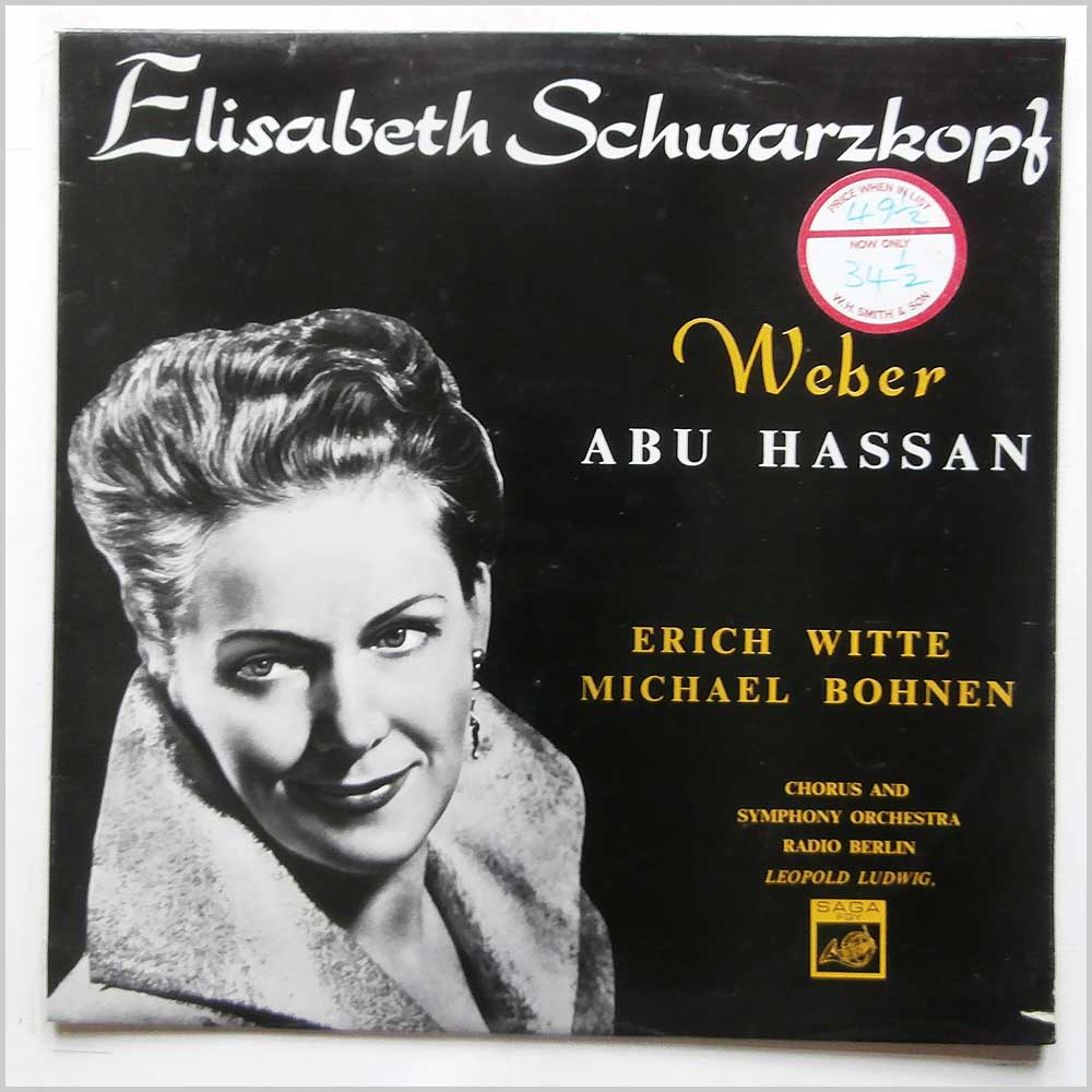 Elisabeth Schwarzkopf - Weber: Abu Hassan  (FDY 2065) 