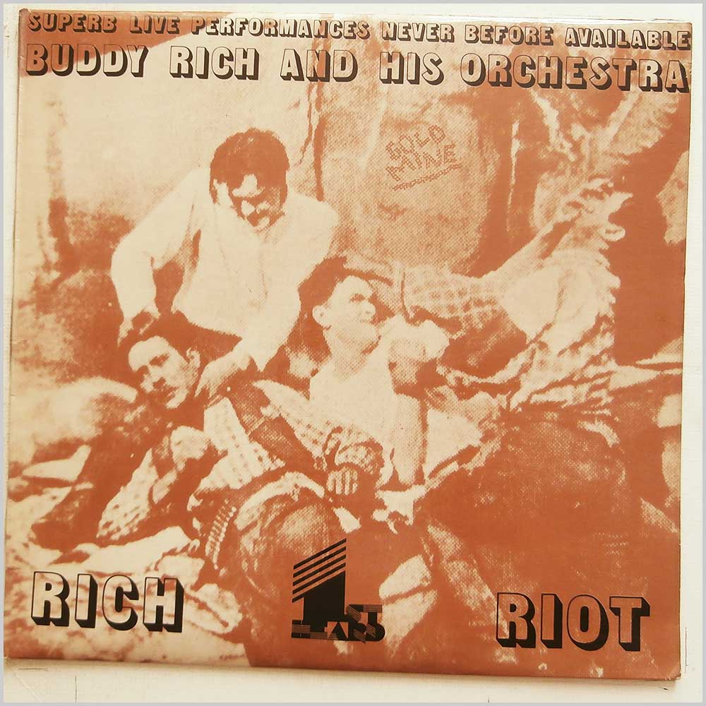 Buddy Rich and His Orchestra - Rich Riot  (FH27) 