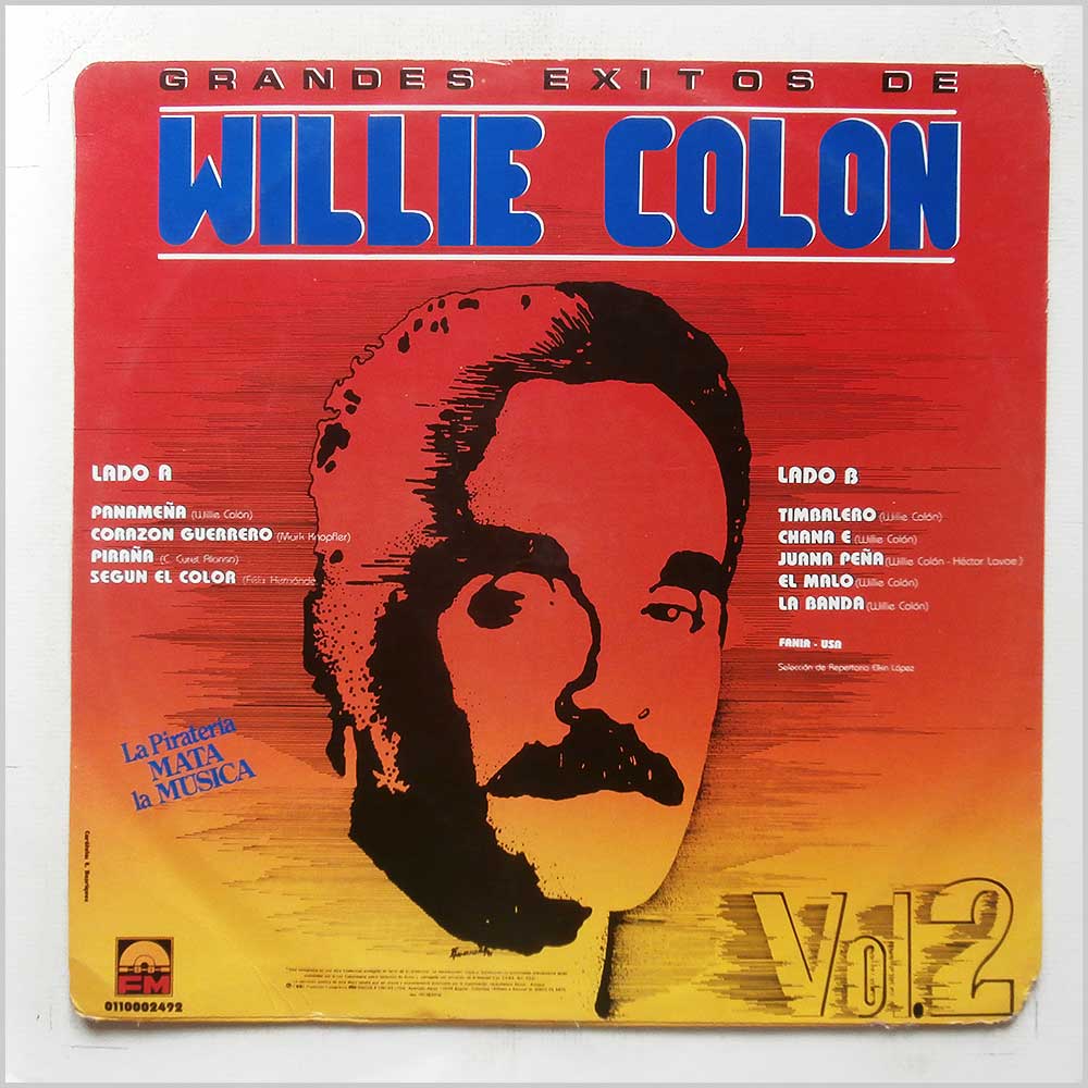 Willie Colon - Grandes Exitos Of Willie Colon Vol. 2  (FM 0110002492) 