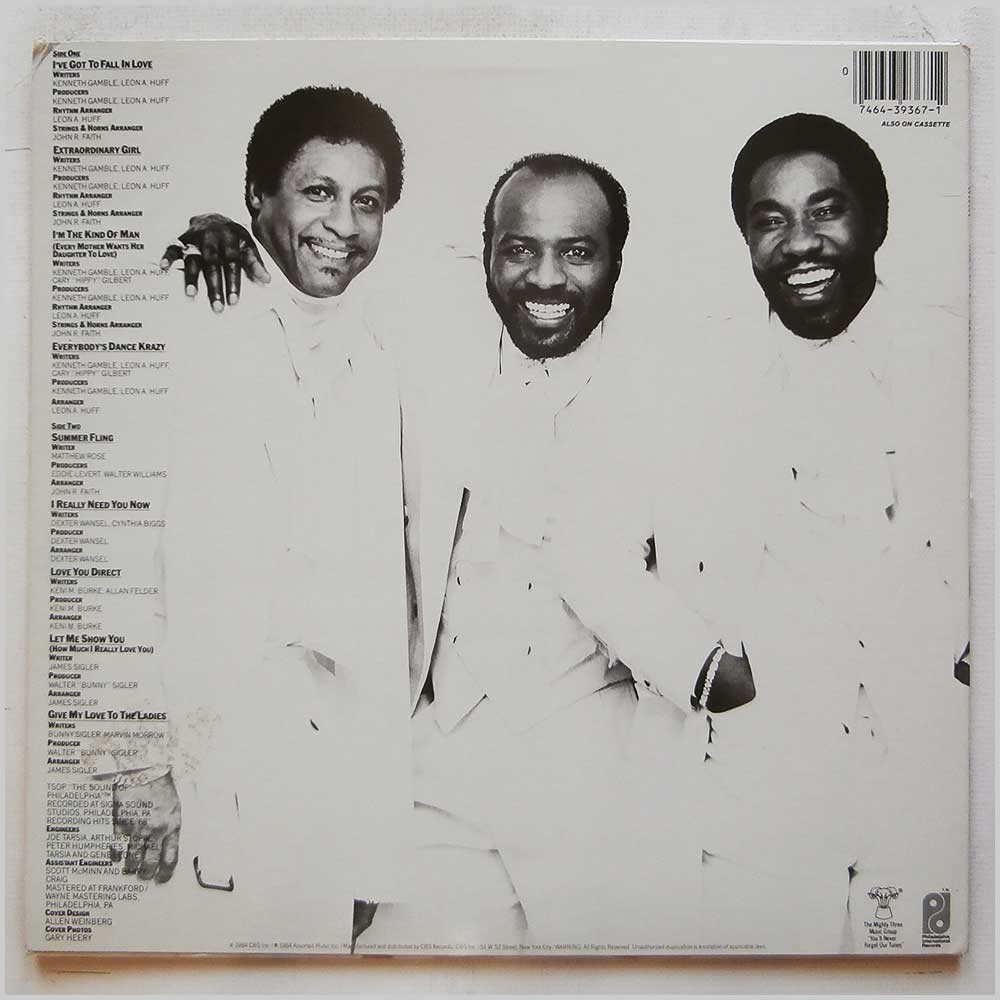 The O'Jays - Love and More  (FZ 39367) 