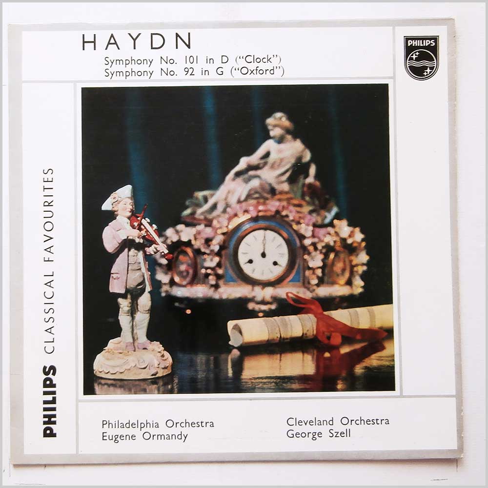 Eugene Ormandy, George Szell, Philidelphia Orchestra, Cleveland Orchestra - Haydn: Symphony No. 101 Clock, Symphony No. 92 Oxford  (GBL 5521) 
