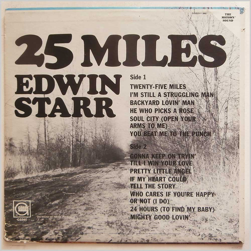 Edwin Starr - 25 Miles  (GS940) 