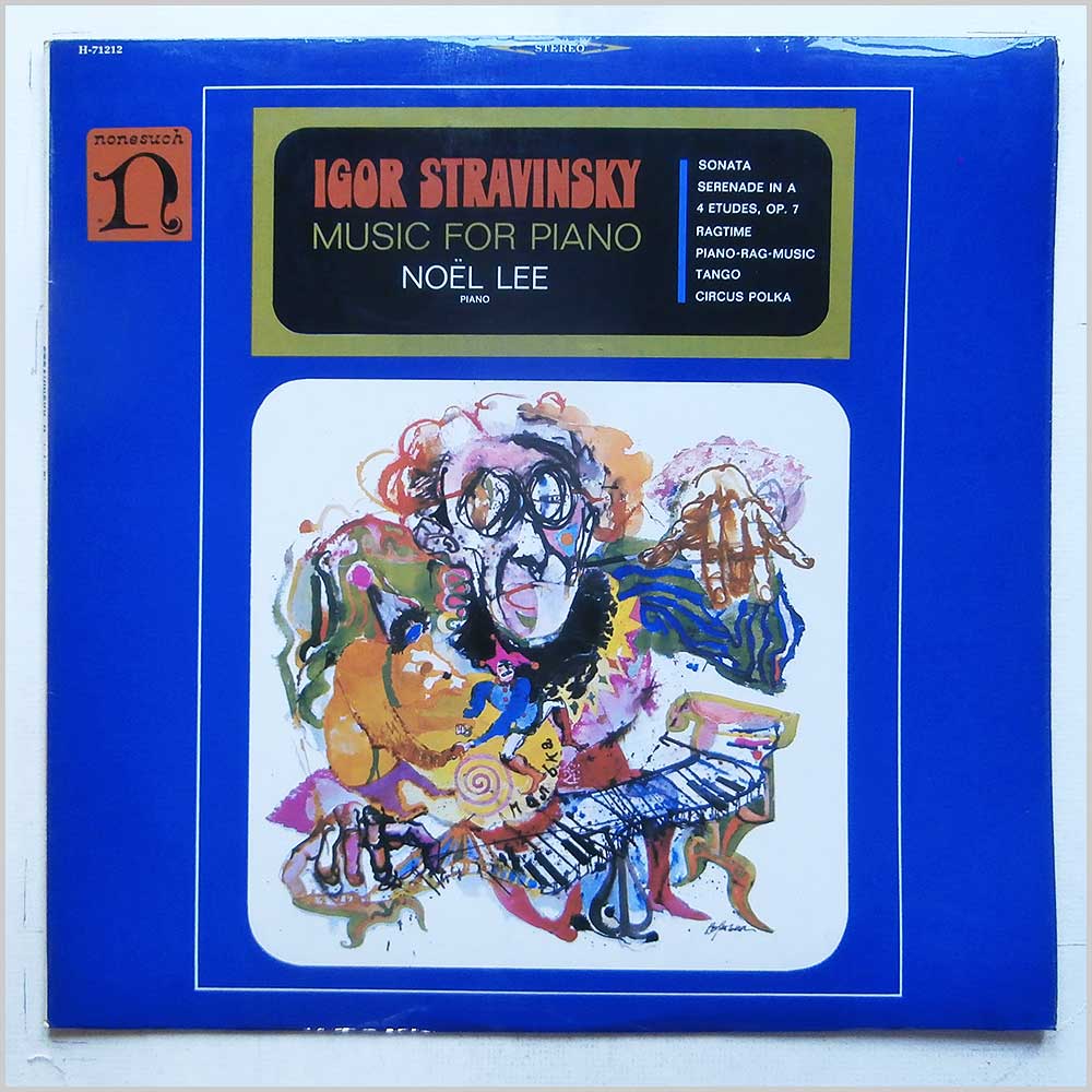 Igor Stravinsky - Music For Piano  (H-71212) 