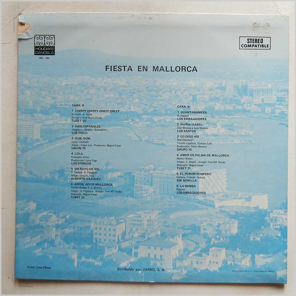 Various - Fiesta En Mallorca  (HC-101) 