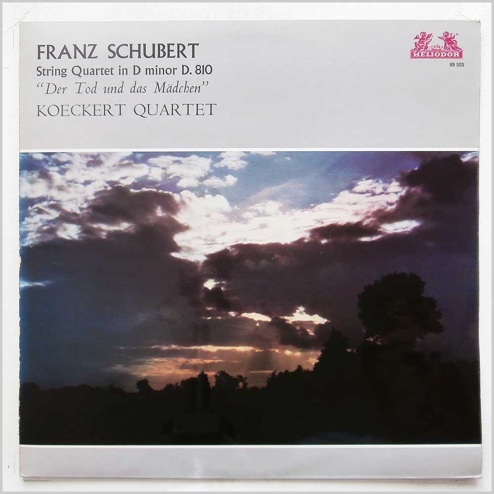 Koeckert Quartet - Franz Schubert: String Quartet In D Minor D. 810 Der Tod Und Das Madchen  (HELIODOR 89 523) 
