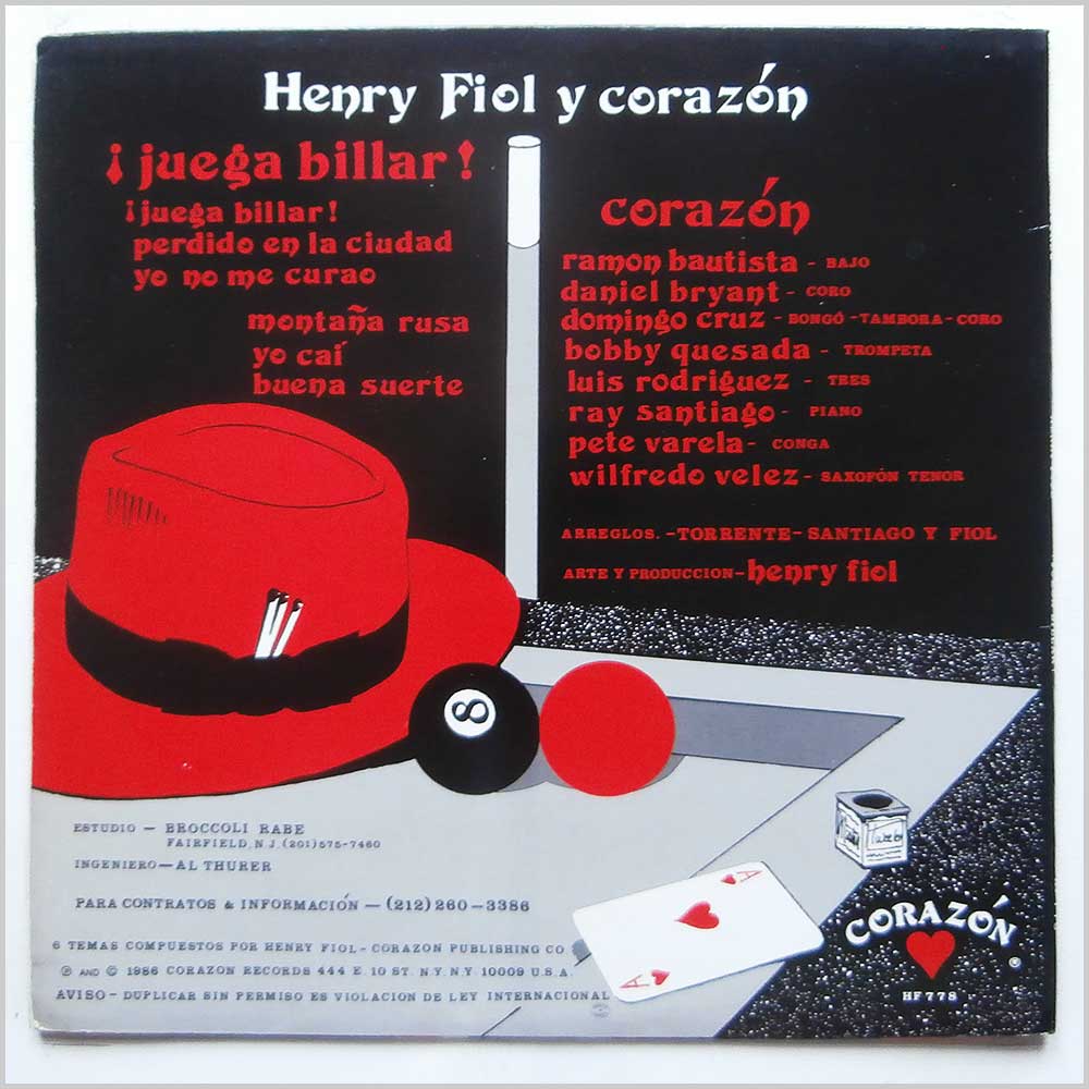 Henry Fiol - Juega Billar!  (HF 778) 