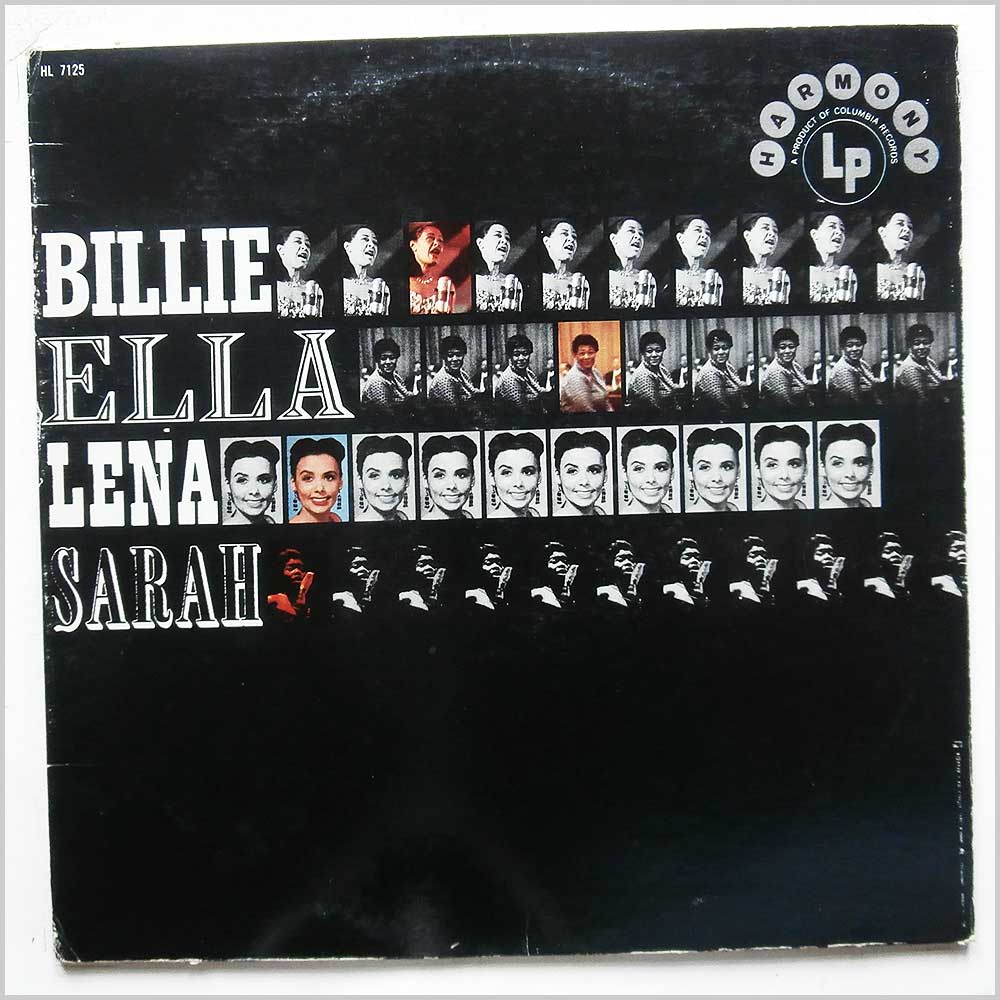 Billie Holiday, Ella Fitzgerald, Lena Horne, Sarah Vaughn - Billie, Ella, Lena, Sarah  (HL 7125) 