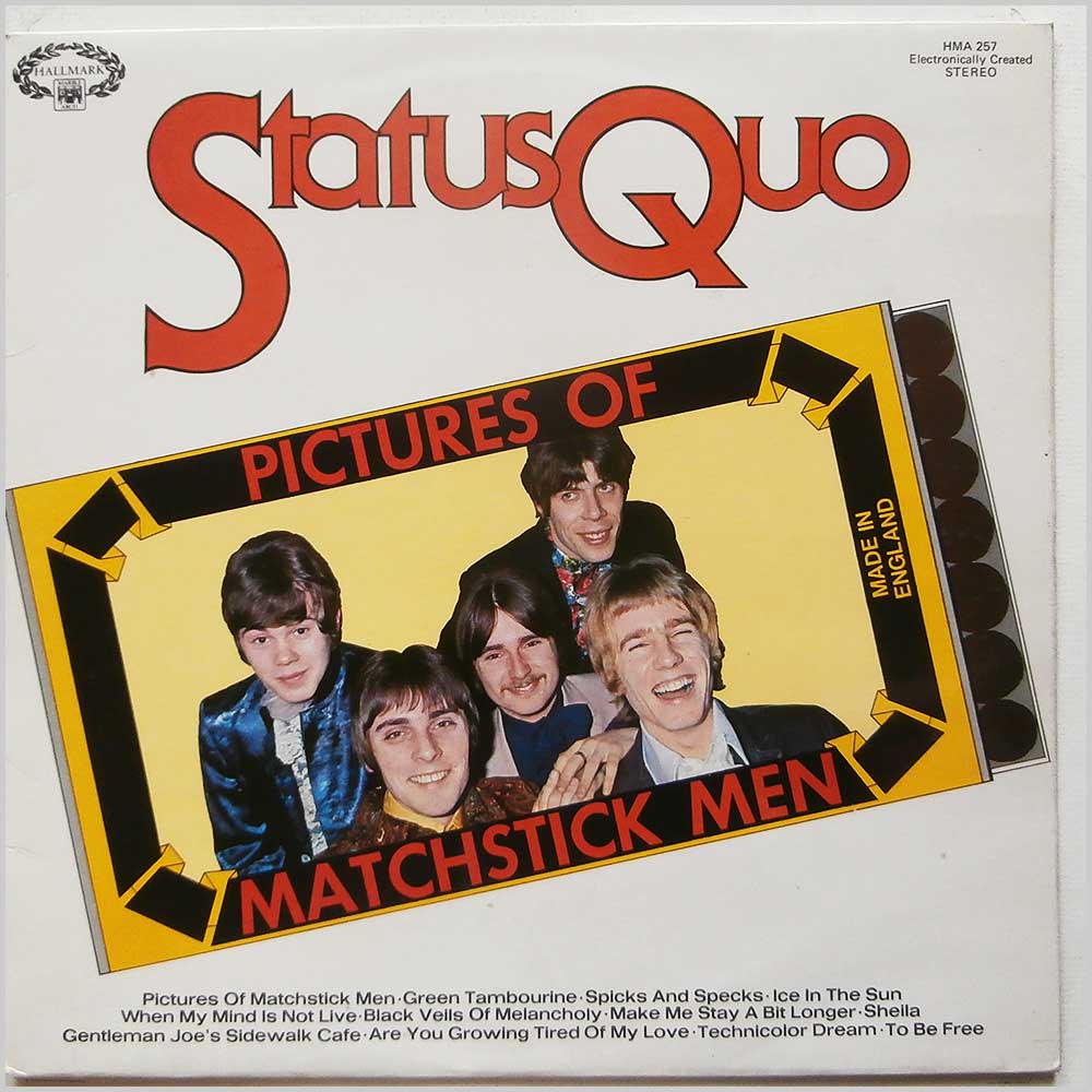 Status Quo - Pictures Of Matchstick Men  (HMA 257) 