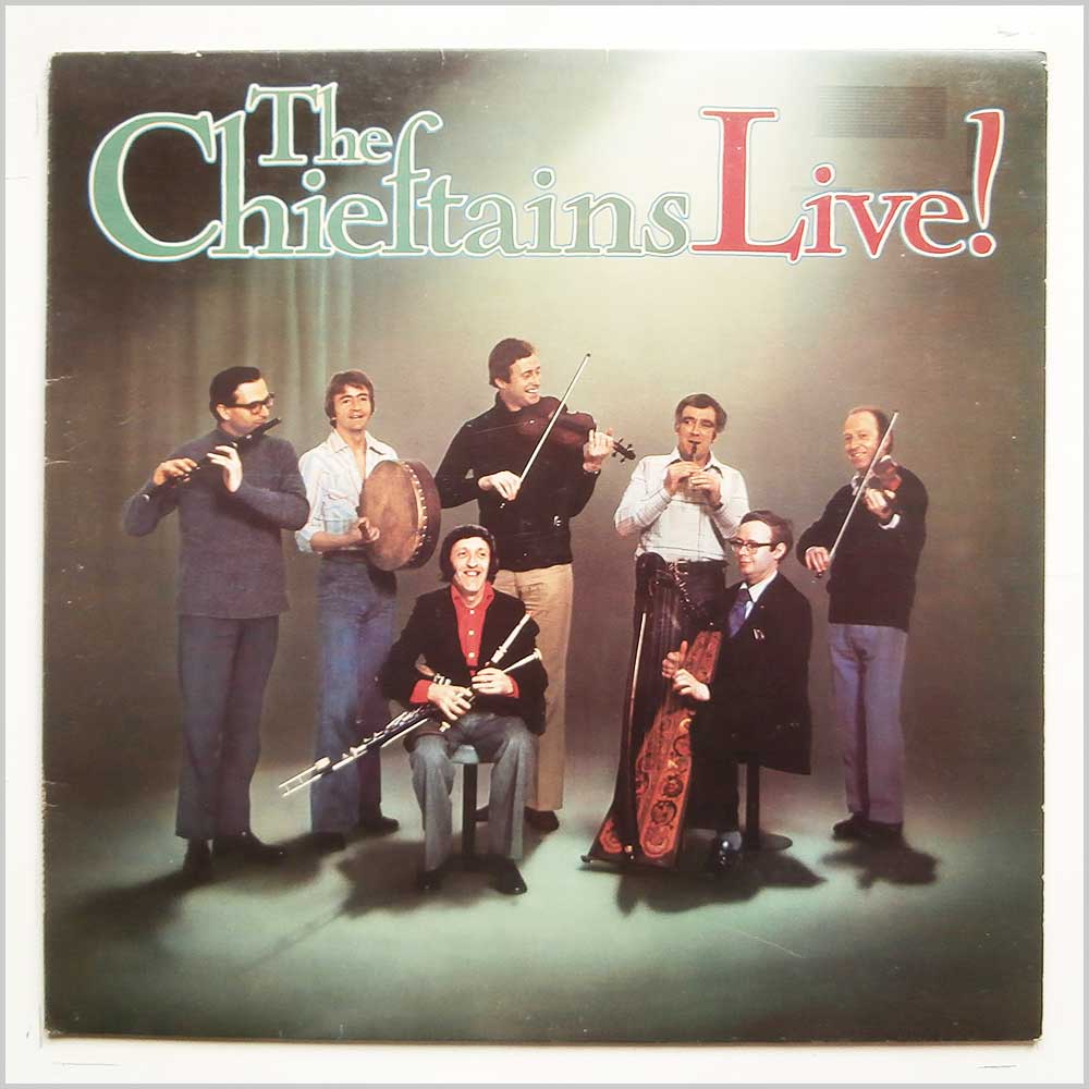 The Chieftains - The Chieftains Live  (ILPS 9501) 