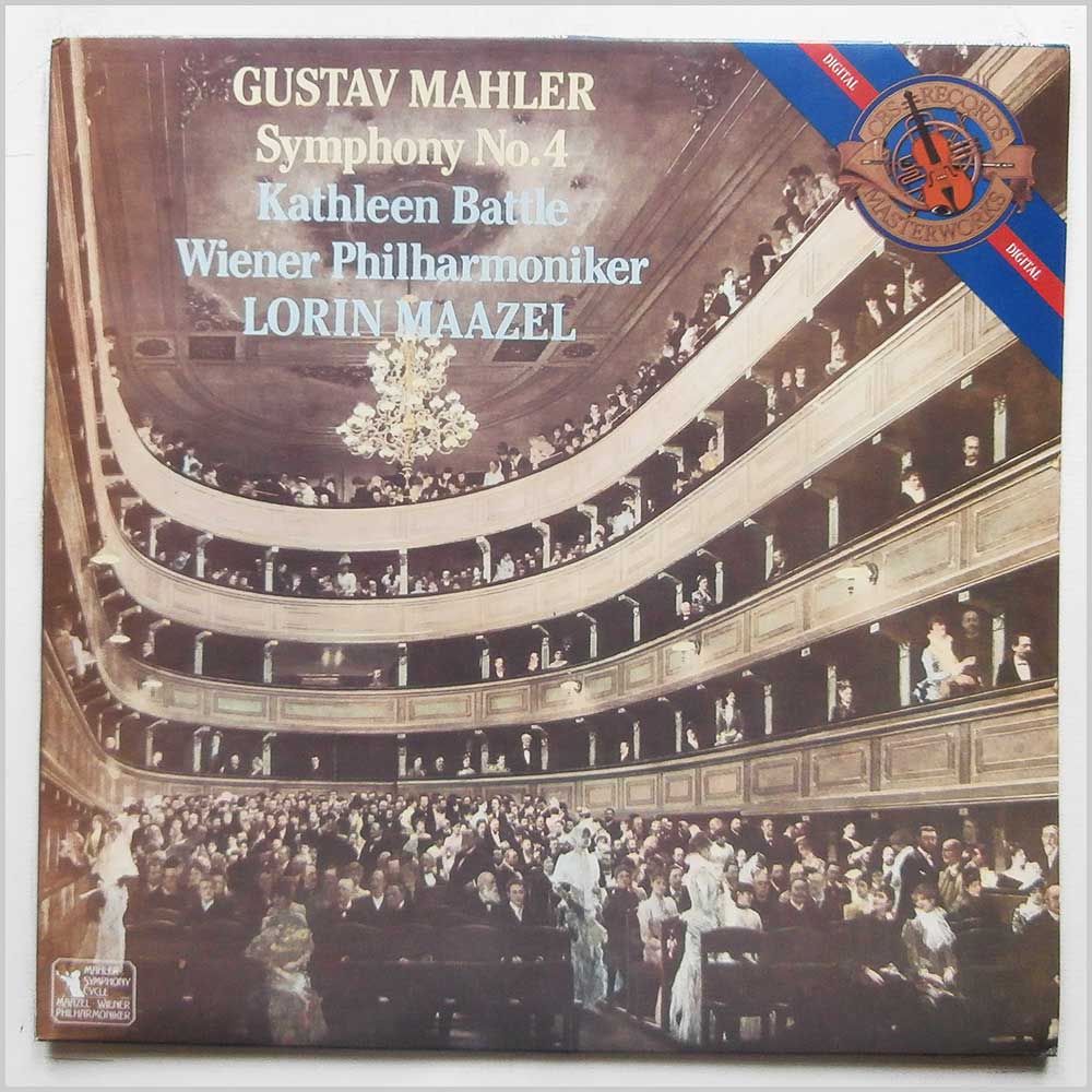 Kathleen Battle, Wiener Philharmoniker, Lorin Maazel - Gustav Mahler: Symphony No. 4  (IM 39072) 