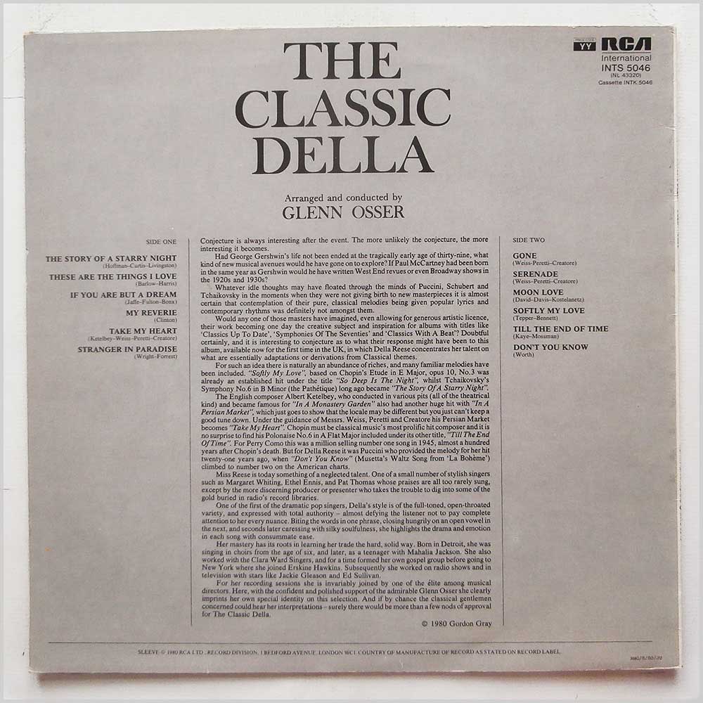 Della Reese - The Classic Della  (INTS 5046) 