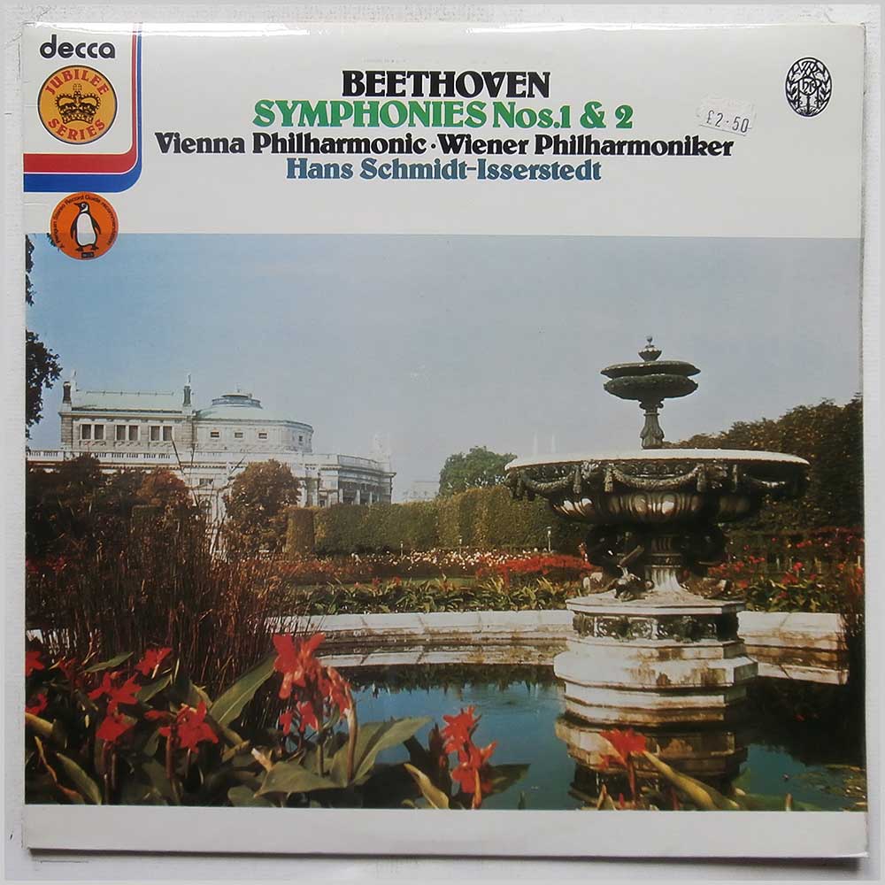 Hans Schmidt-Isserstedt, Vienna Philharmonic - Beethoven: Symphonies Nos. 1 and 2  (JB 3) 