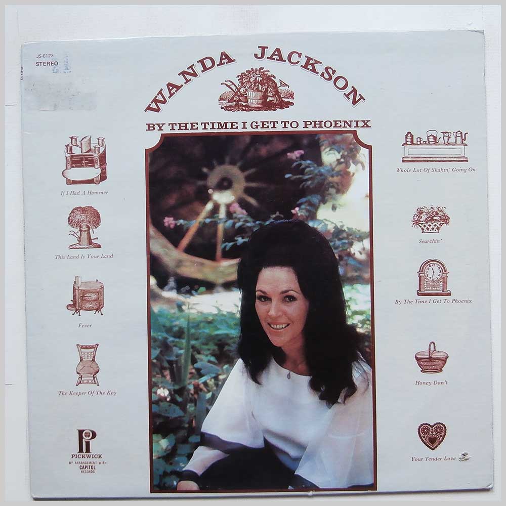 Wanda Jackson - By The Time I Get To Pheonix  (JS-6123) 