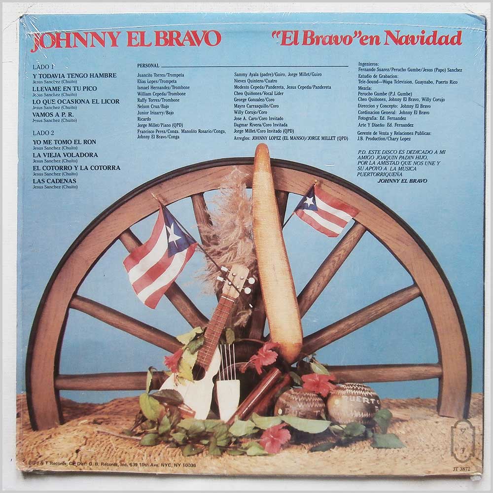 Johnny El Bravo - El Bravo En Navidad  (JT 3872) 