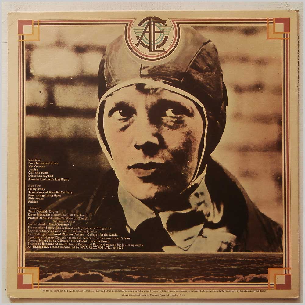 Plainsong - In Search Of Amelia Earhart  (K 42120) 