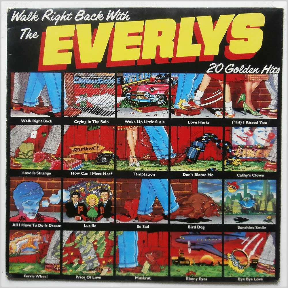 The Everly Brothers - Walk Right Back With The Everlys: 20 Golden Hits  (K 56168) 