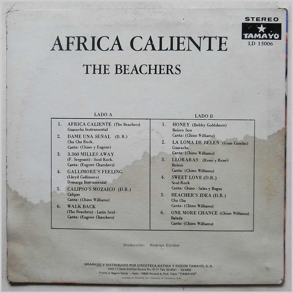 The Beachers - Afrcia Caliente  (LD 15006) 