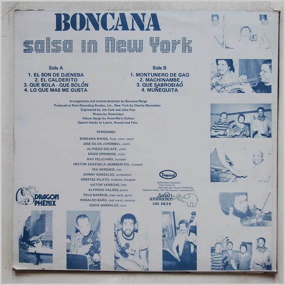 Boncana - Salsa In New York  (LDE 2839) 