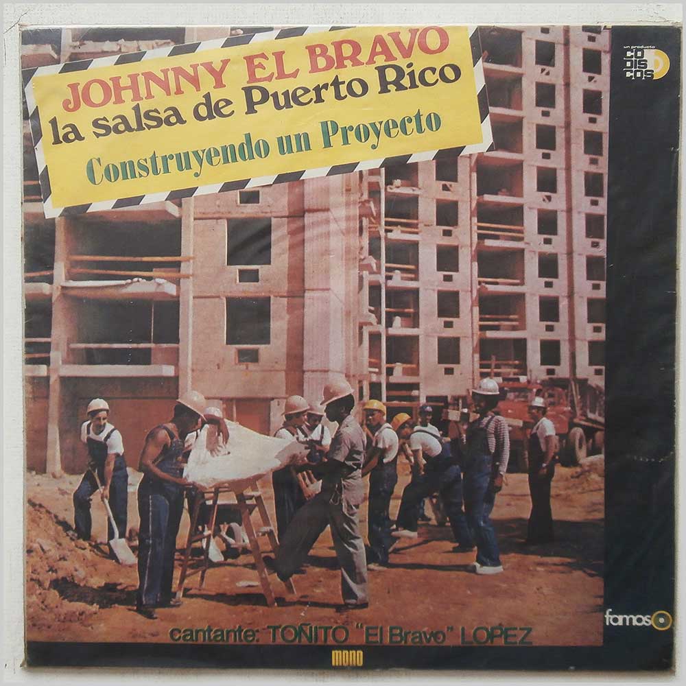 Johnny El Bravo - La Salsa De Puerto Rico Construyendo Un Proyecto  (LDF-1024) 